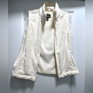 Straight Down Faux Fur Vest
